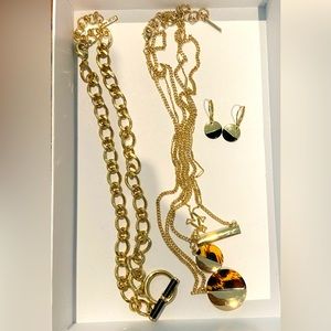 Nine West necklaces and earrings